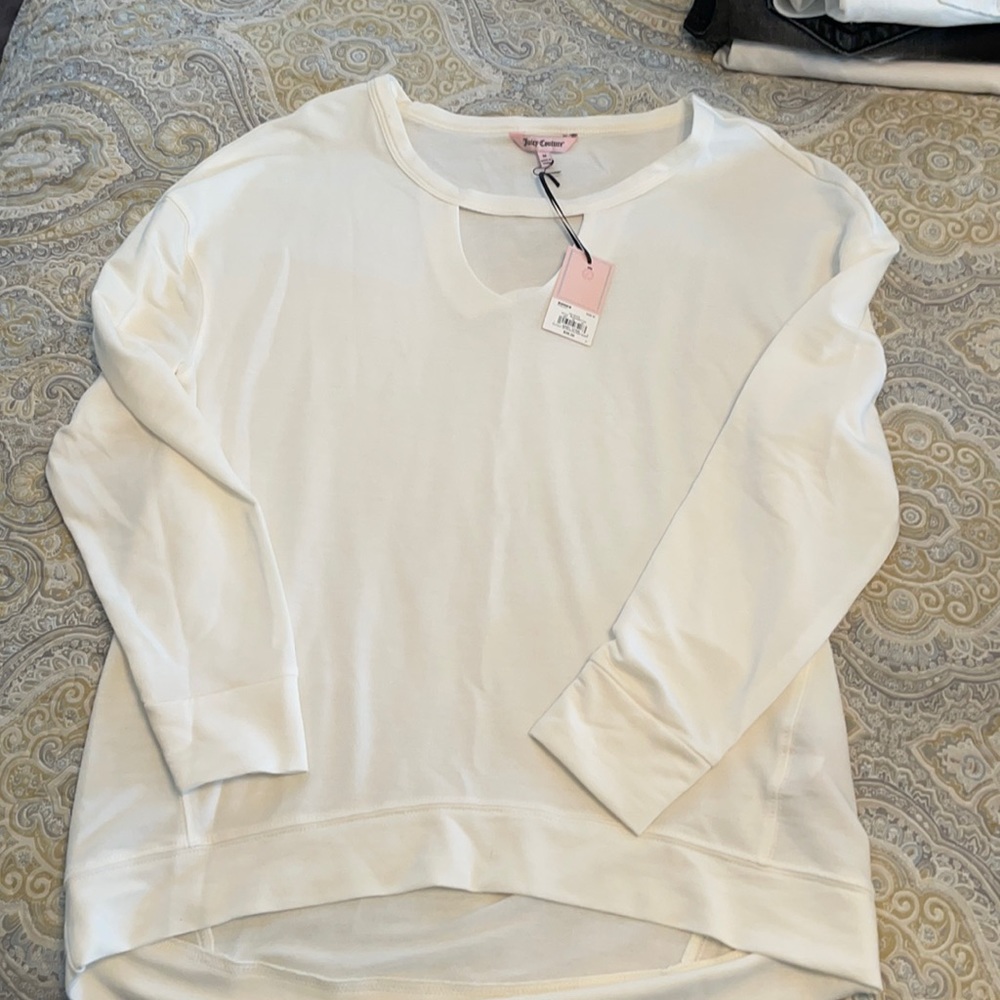 NWT Juicy Couture Light Weight Sweatshirt M